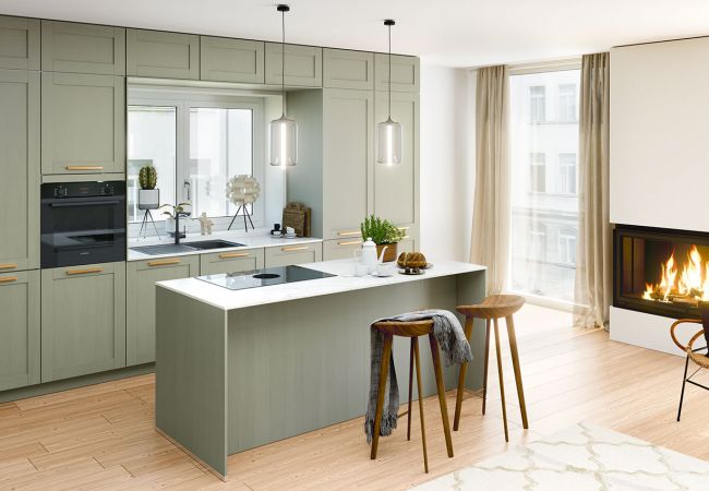Moderne landelijke keuken