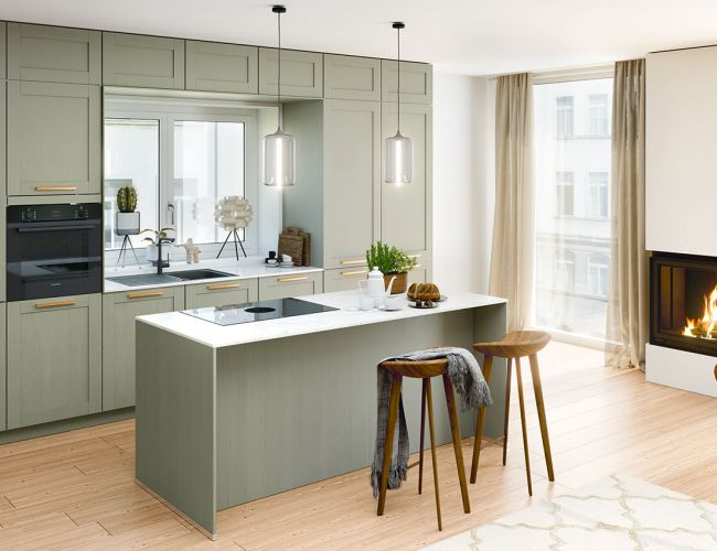 Moderne landelijke keuken